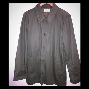 Men’s Army green pea coat